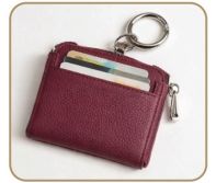 Zip Card Holder – Slim Zip Card Holder with RFID Protection